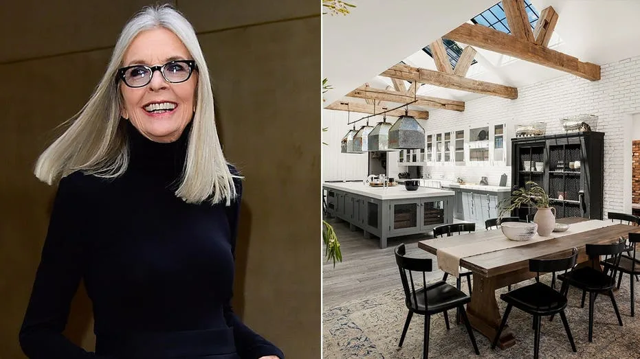 Diane Keaton's Former Brentwood Estate Listed for $22.9 Million Following Her Passing