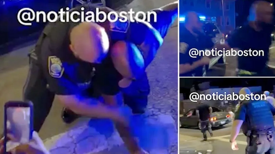 Boston Police Officer Attacked by Crowd During Dirt Bike Pursuit; Suspect Escapes in Viral Video