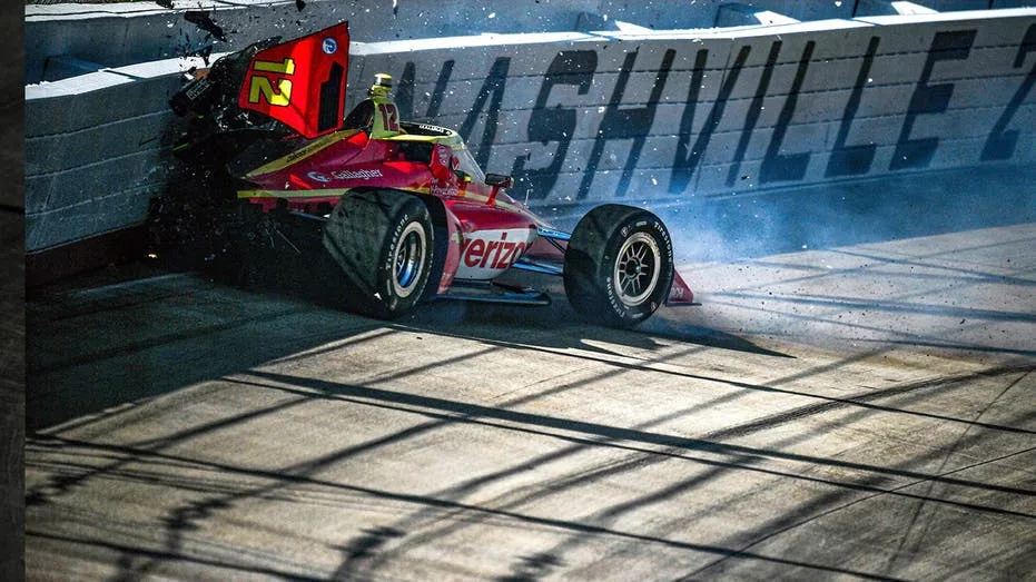 IndyCar Driver David Malukas Injured in Nashville Superspeedway Practice Crash, Ruled Out of Qualifying