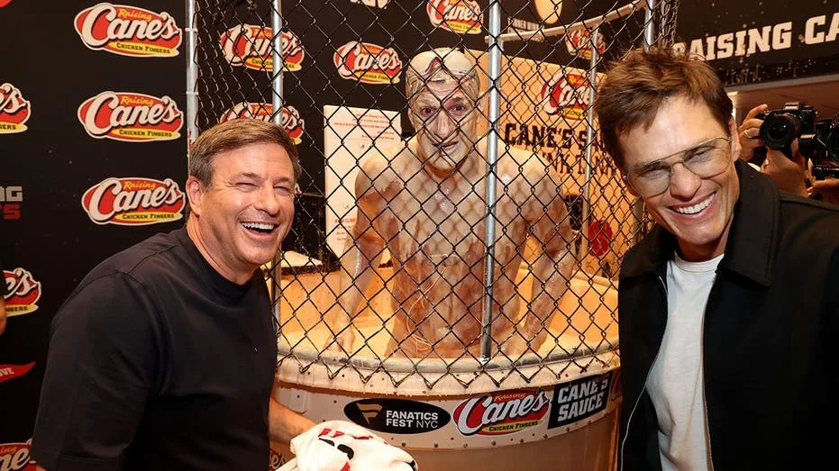 Raising Cane's Founder Unveils Origin of Viral Tom Brady, Rob Gronkowski Dunk Tank Spectacle
