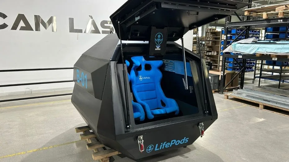 French Startup Unveils LifePods: Advanced Survival Capsules for Extreme Emergencies