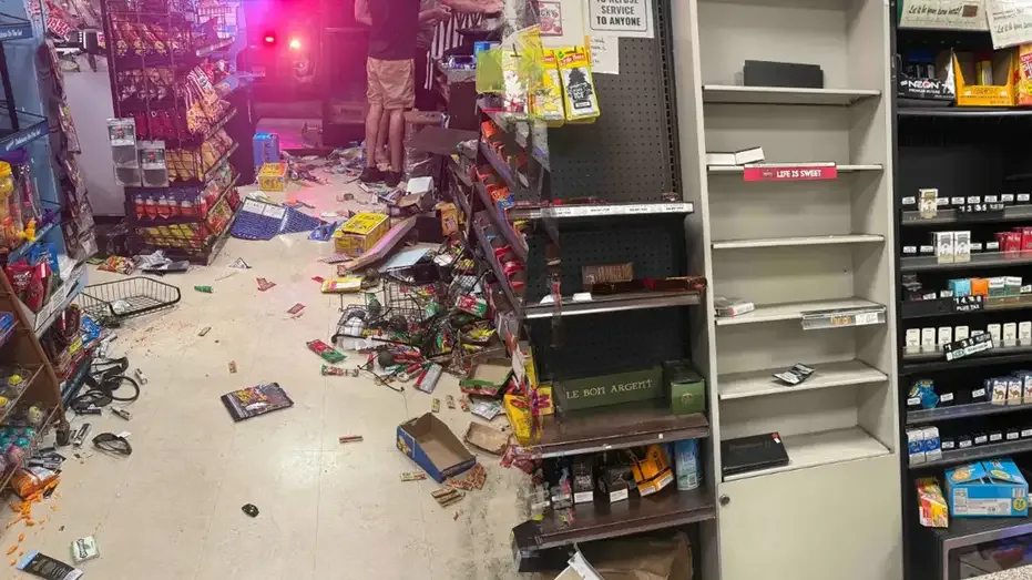 Dozens Ransack Family-Owned Business During Massive Street Takeover in Southern California